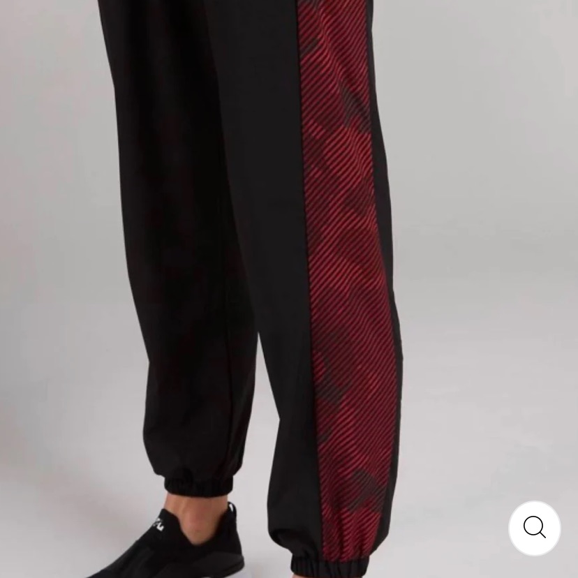 Red Camo Stripe Windbreaker Jogger In Red Camo Stripe Seamless Red Camo Stripe Windbreaker Jogger In Red Camo Stripe Seamless